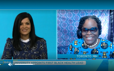CTV Your Morning First Black Health Lead at U of T aiming to address systemic racism in healthcare